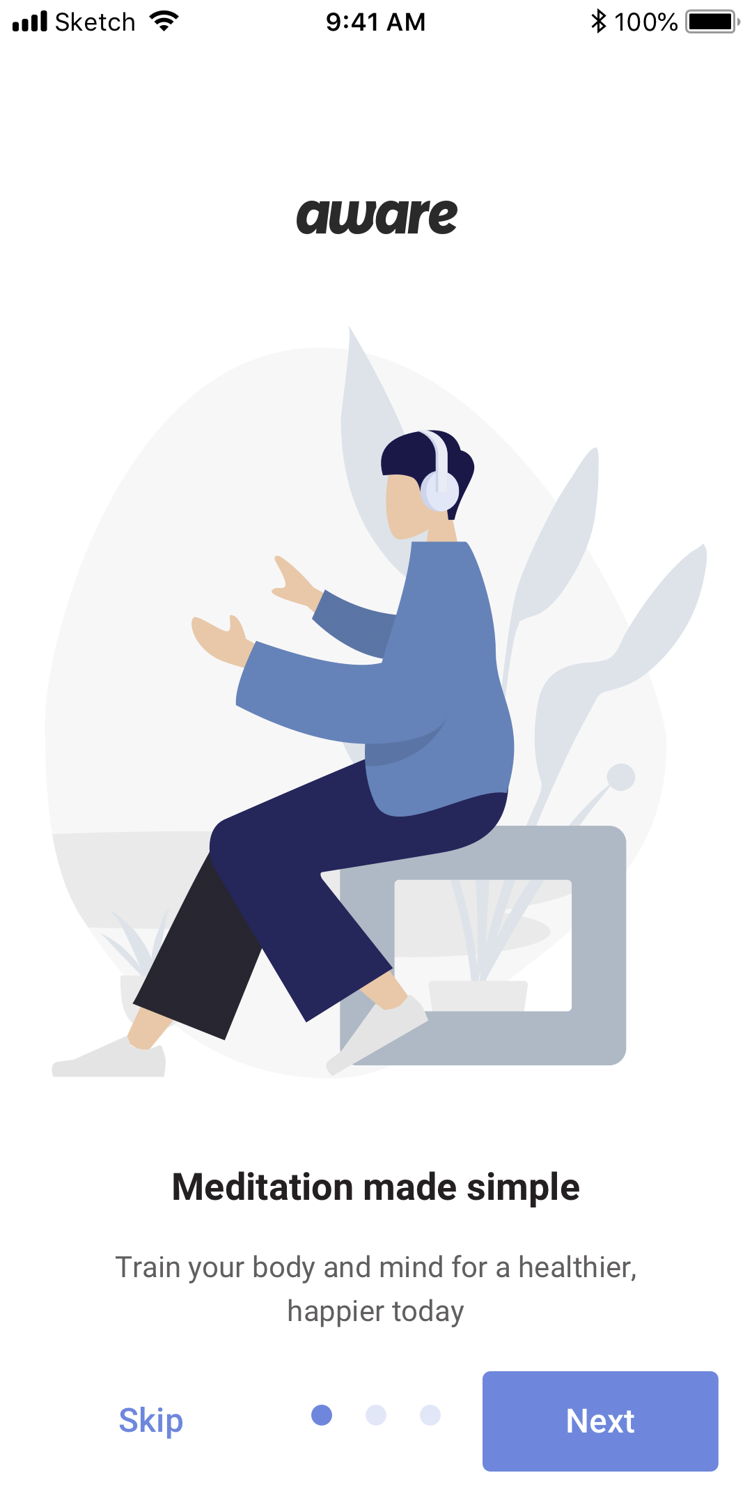 Onboarding, slide 1